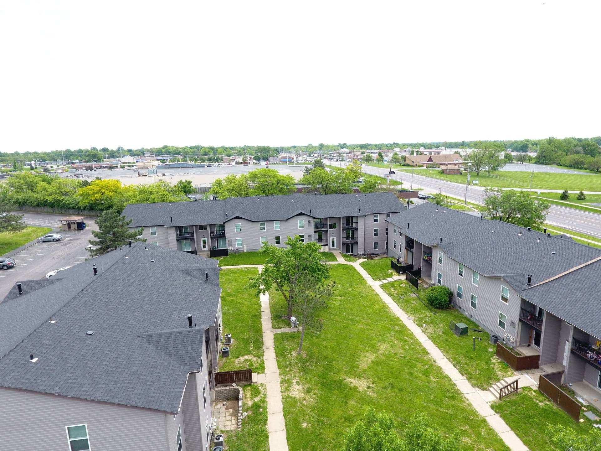 Apartment Building Roofs